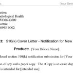 510k Cover Letter And FDA Form 3514 How To Webinar   510k Cover Letter Screen Capture 150x150 