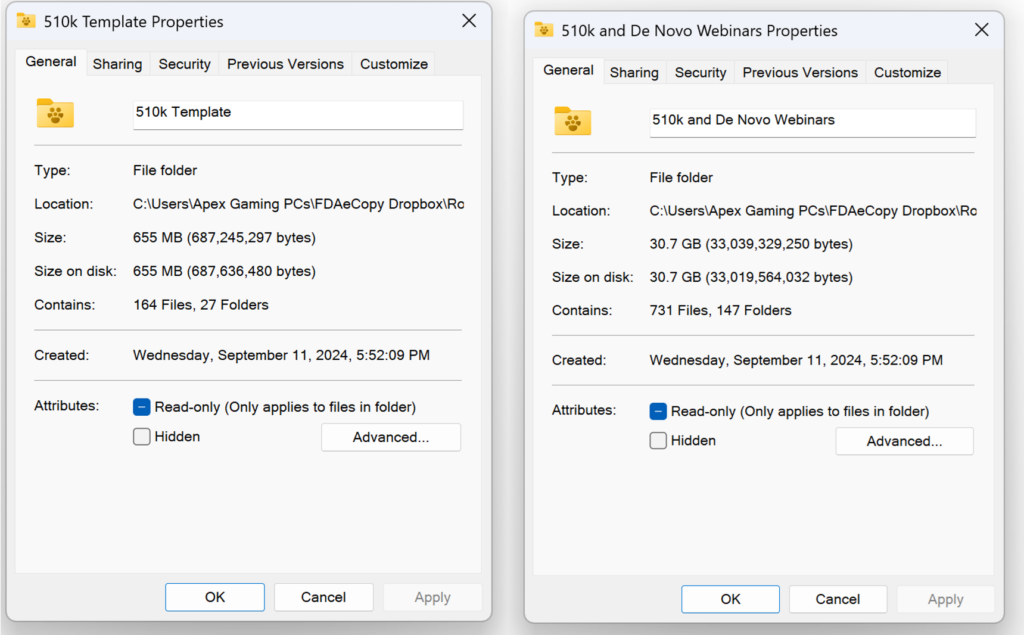 510(k) Course Content