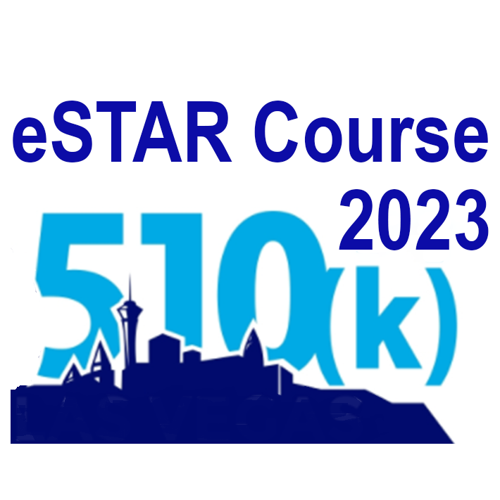 510k eSTAR Course 2023 Medical device consulting services