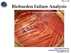 Bioburden Failure Analysis Webinar 300x225 Bioburden Failure Analysis Webinar