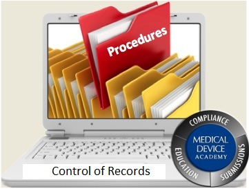 Control of Records Procedure Control of Records Procedure (SYS 002)