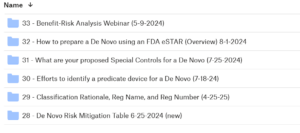 De Novo webinar bundle contents 300x133 De Novo webinar bundle contents