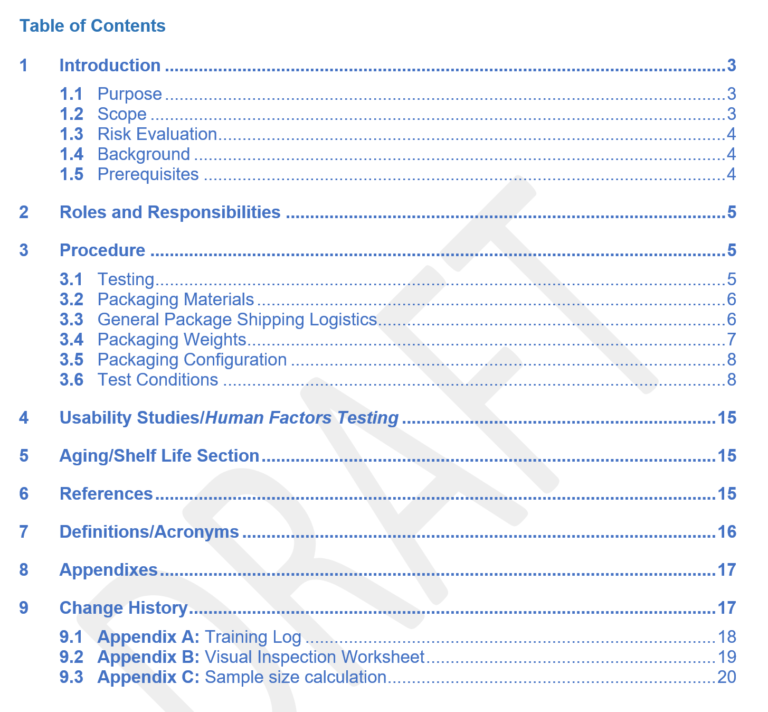 Distribution Conditioning Shipping Qualification