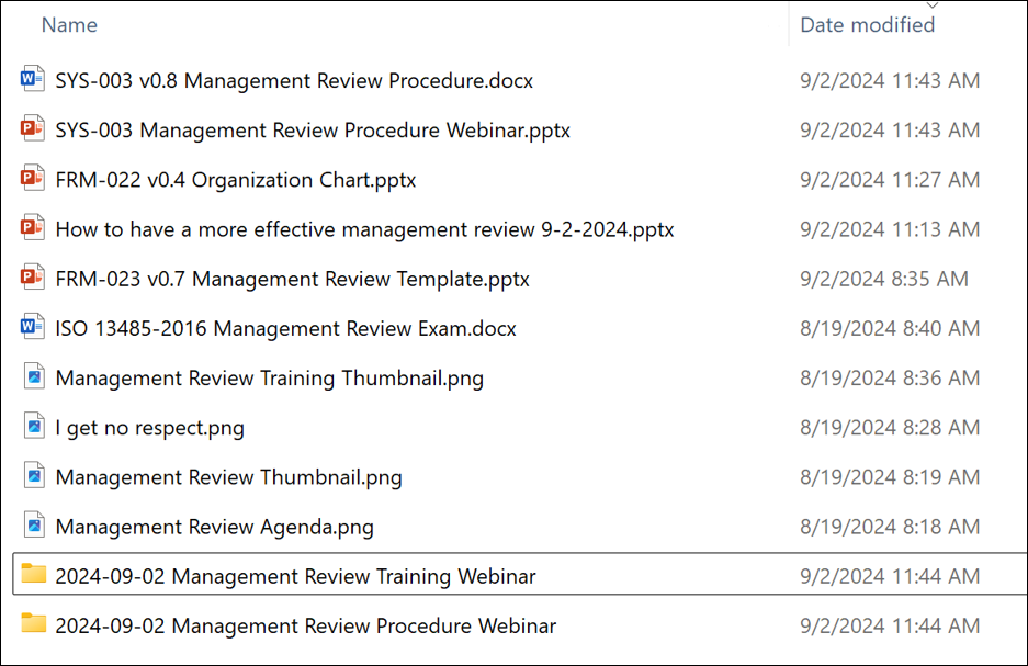 Management Review Procedure Content Management Review Procedure and Webinar   Free Downloads