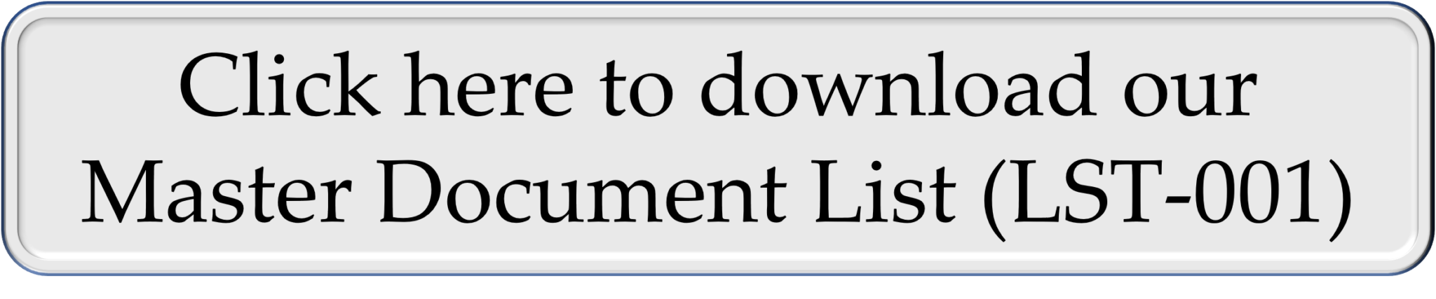 Master Document List - Medical Device Academy