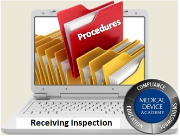 Receiving Inspection Procedure Image Receiving Inspection Procedure (SYS 033)