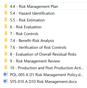 Risk Management File Example 295x300 Risk Management File Example
