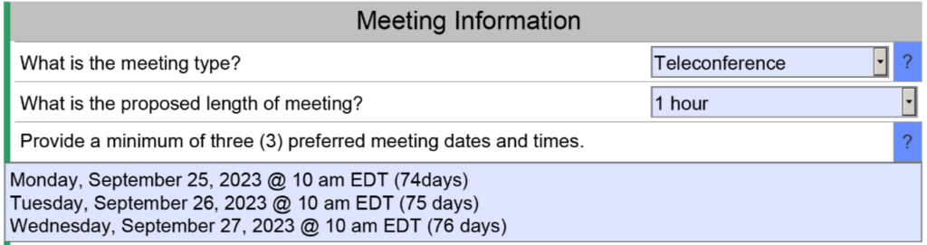 Screenshot 2024 07 21 10.19.38 AM 1024x271 Are FDA pre sub meetings a waste of time?