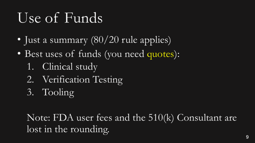 Slide9 1024x576 Regulatory pathway & MedTech investor pitch deck